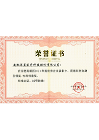 科(kē)創金融引領獎-專利創造獎